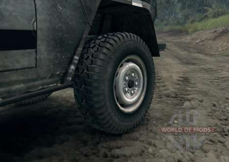 Mercedes-Benz 250GD Wolf for Spin Tires