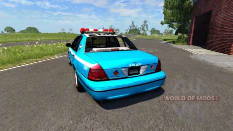 Ford Crown Victoria NYPD for BeamNG Drive