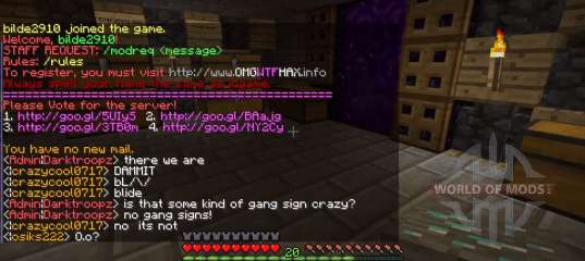 Automatically Save Chat Log For Minecraft