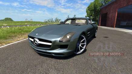 Mercedes-Benz SLS AMG for BeamNG Drive