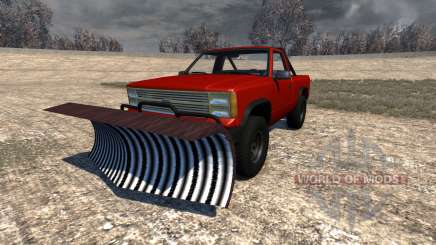 Gavril D-Series Snow Plow for BeamNG Drive