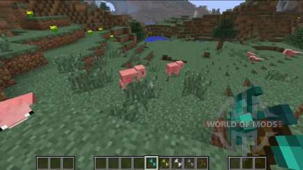 New combat system for Minecraft