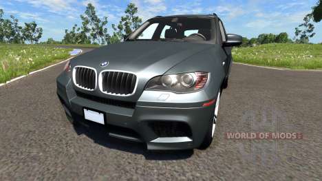 BMW X5M Grey for BeamNG Drive