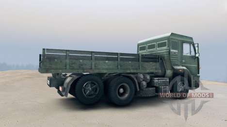 KamAZ-65117 for Spin Tires