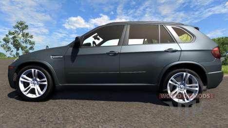 BMW X5M Grey for BeamNG Drive
