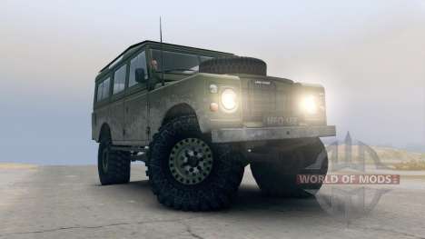 Land Rover Defender Olive for Spin Tires