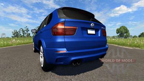 BMW X5M Blue for BeamNG Drive