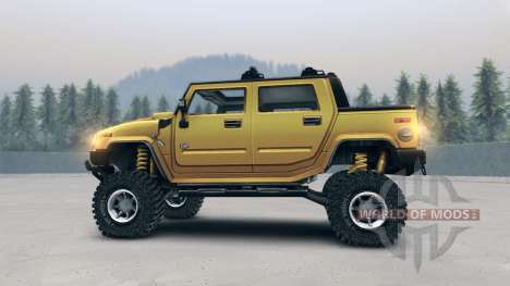 Hummer H2 SUT for Spin Tires