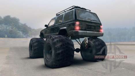 Jeep Grand Cherokee Monster for Spin Tires