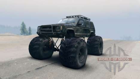 Jeep Grand Cherokee Monster for Spin Tires