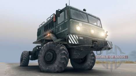 MAZ-535 4x4 for Spin Tires