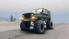 The UAZ-469 for Spin Tires