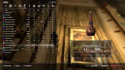 The Elixir Of Immortality for Skyrim