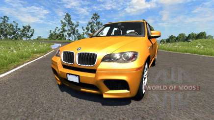 BMW X5M Orange for BeamNG Drive