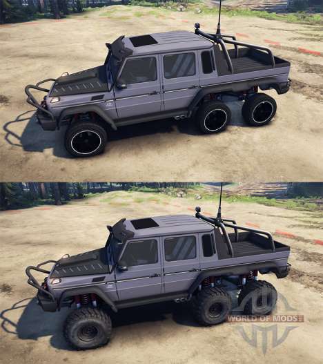 Mercedes-Benz G65 AMG 6x6 Ultimate for Spin Tires