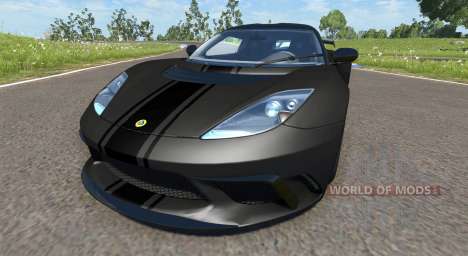 Lotus Evora GTE 2011 [Black] for BeamNG Drive