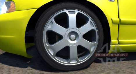 Audi S4 2000 [Pantone Yellow 012 C] for BeamNG Drive