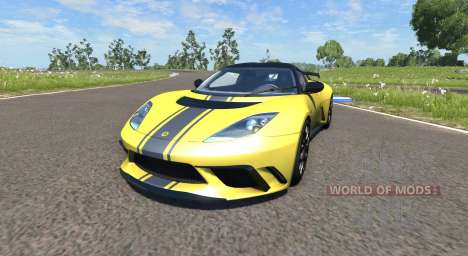 Lotus Evora GTE 2011 [Yellow] for BeamNG Drive