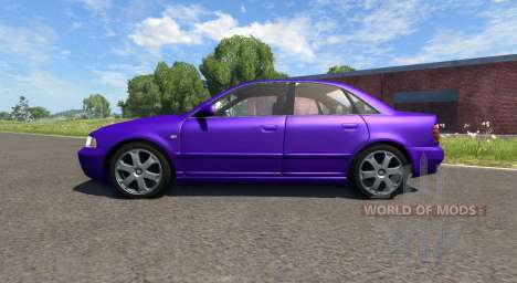 Audi S4 2000 [Pantone Violet C] for BeamNG Drive