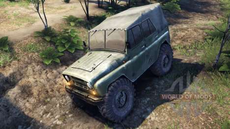 УАЗ-469 Monster Truck for Spin Tires