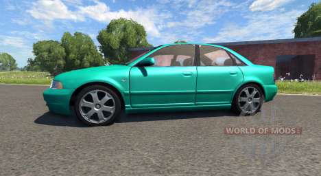 Audi S4 2000 [Pantone Green C] for BeamNG Drive