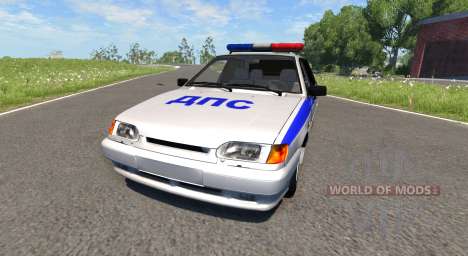 VAZ-2115 Police for BeamNG Drive