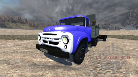 ZIL-130-trailer for BeamNG Drive