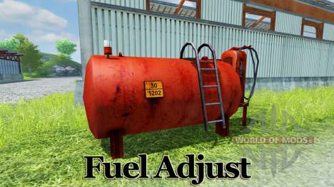 Fuel Adjust for Farming Simulator 2013