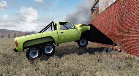 Gavril D-Series 6x6 springboard for BeamNG Drive