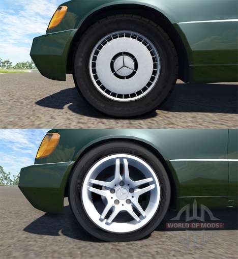 Mercedes-Benz S600 AMG for BeamNG Drive