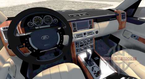 Range Rover Supercharged 2008 [Blue] for BeamNG Drive