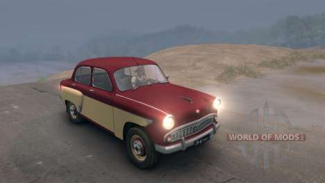 Moskvich 407 for Spin Tires