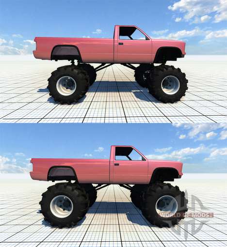 Gavril D-Series Monster Truck v2 for BeamNG Drive