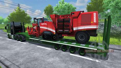 Semi-trailer MAN TGA for Farming Simulator 2013