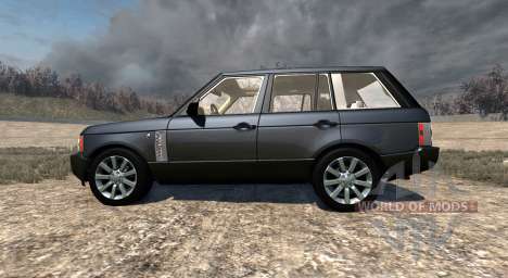 Range Rover Supercharged 2008 [Black] for BeamNG Drive