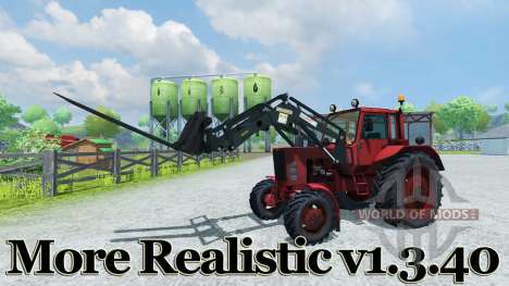 More Realistic v1.3.40 for Farming Simulator 2013