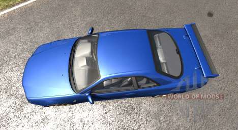 Nissan Skyline R34 for BeamNG Drive