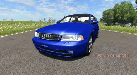 Audi S4 2000 [Pantone Reflex Blue C] for BeamNG Drive