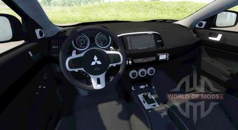 Mitsubishi Lancer Evolution X for BeamNG Drive