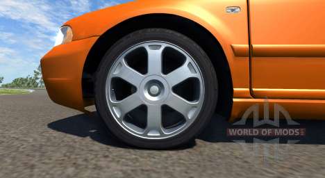 Audi S4 2000 [Pantone Orange 021 C] for BeamNG Drive