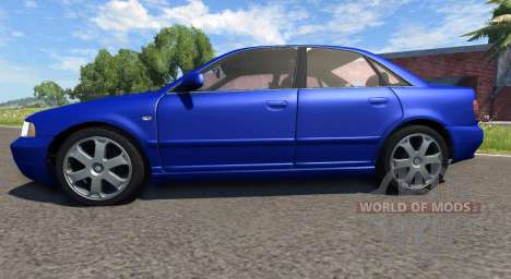 Audi S4 2000 [Pantone Reflex Blue C] for BeamNG Drive