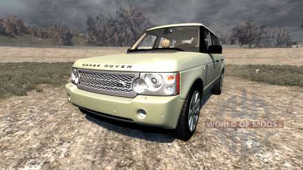 Range Rover Supercharged 2008 [Beige] for BeamNG Drive