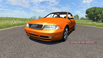 Audi S4 2000 [Pantone Orange 021 C] for BeamNG Drive