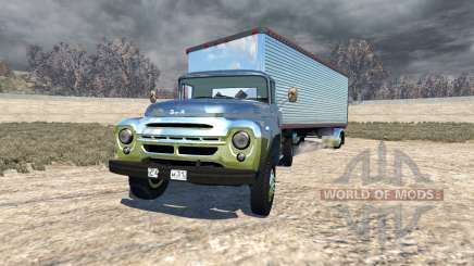 ZIL-V with semitrailer for BeamNG Drive