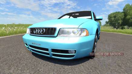 Audi S4 2000 [Pantone Blue 0821 C] for BeamNG Drive