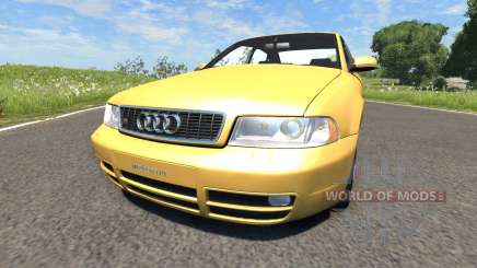 Audi S4 2000 [Pantone 804 C] for BeamNG Drive
