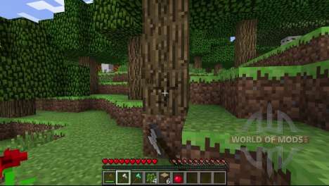 Lightweight wood production for Minecraft