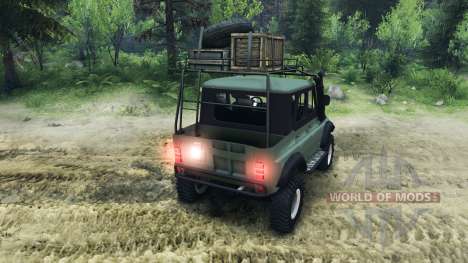 UAZ-G for Spin Tires
