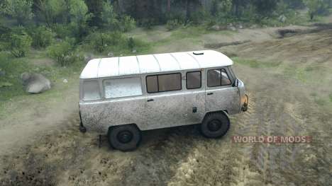 UAZ-3909 off-road for Spin Tires