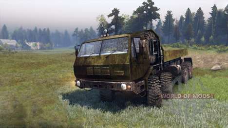 KrAZ-A for Spin Tires
